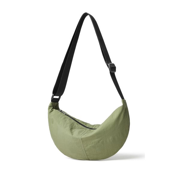 Nylon Crossbody Bag Men Casual Lhtweht Crescent Shoulder Hobo Uwu :< - Picture 1 of 7